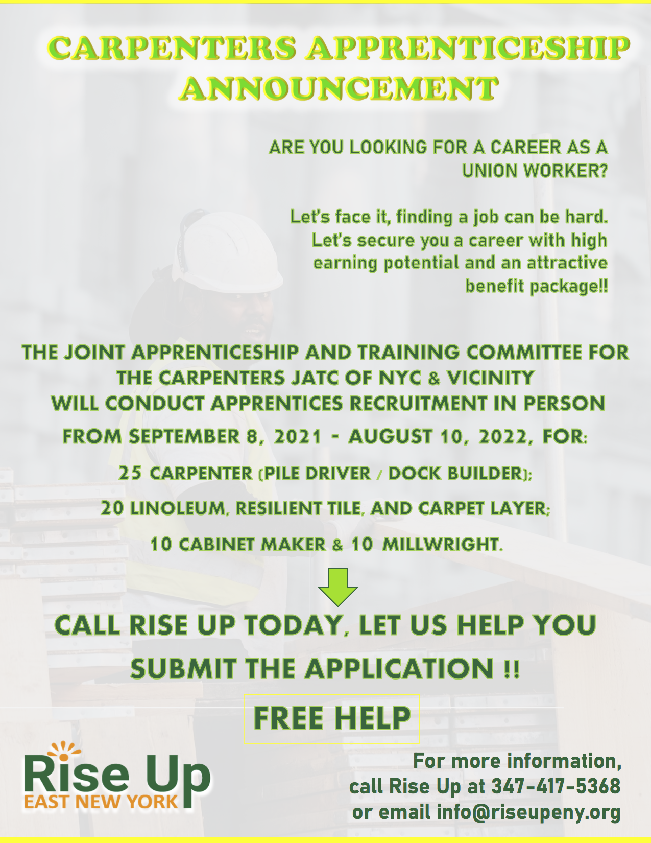 Are You Looking For A Job As A Carpenter?